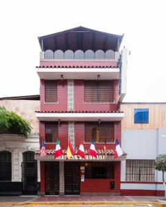O edifício em que o hotel se localiza