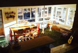 Χώρος καθιστικού στο Treehouse Patagonia