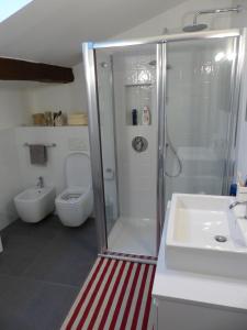 Phòng tắm tại Casa Amabile con Piscina