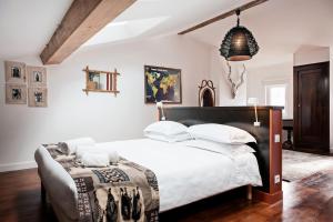 Postel nebo postele na pokoji v ubytování Une Chambre Chez Dupont