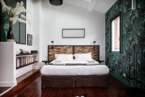 Postel nebo postele na pokoji v ubytování Une Chambre Chez Dupont