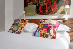 Postel nebo postele na pokoji v ubytování Une Chambre Chez Dupont