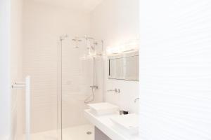 Koupelna v ubytování Une Chambre Chez Dupont