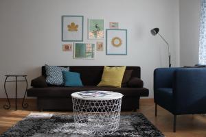 Posezení v ubytování Appartement Douces heures avec parking couvert privé