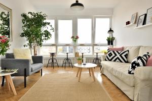 Posezení v ubytování Apartment myhome Zagreb