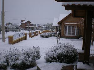 Cabañas Quilquelen durante el invierno