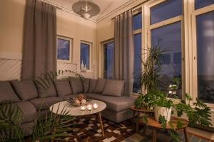 Istumisnurk majutusasutuses Haparanda Stadshotell