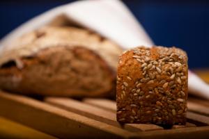 two loaves of bread sitting on top of a table at Almhof Lässer in Balderschwang +17 photos