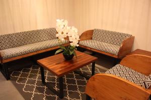 Posezení v ubytování Ahyu Hotel