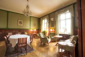 Istumisnurk majutusasutuses Haparanda Stadshotell