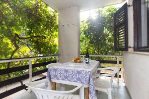 Balkón alebo terasa v ubytovaní Holiday House Natasa