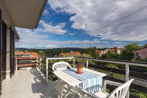 Balkón alebo terasa v ubytovaní Holiday House Natasa