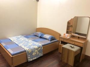 Postel nebo postele na pokoji v ubytování LA house