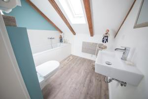 Ein Badezimmer in der Unterkunft Haus Grünewald Unsleben
