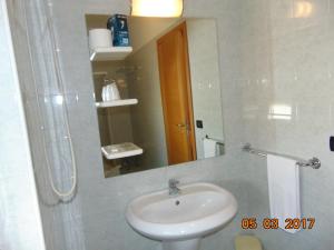 Vannituba majutusasutuses Hotel Mazzocchetti