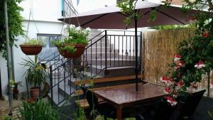 Balkón nebo terasa v ubytování Apartment Nikolina