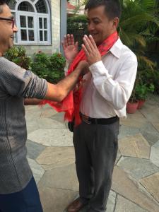 Tetamu yang menginap di Hotel Fishtail Villa