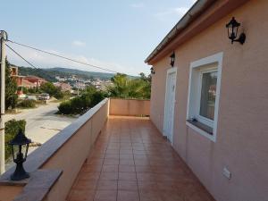 Balkón nebo terasa v ubytování Apartments Stengl