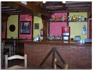Lounge alebo bar v ubytovaní Posada El Pescador