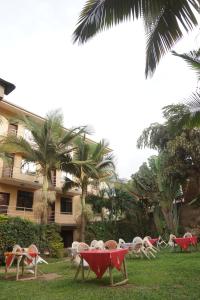 Ogród w obiekcie Florida Hotel Zaana Kampala