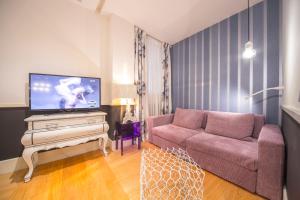 Posezení v ubytování Cinque Rooms