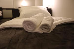 Voodi või voodid majutusasutuse Hotel Reverence toas