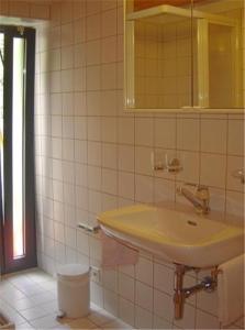 Vonios kambarys apgyvendinimo įstaigoje Casa Uccellini