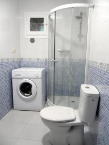 Et badeværelse på Casa Barqueiro