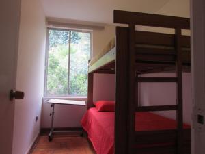 Postel nebo postele na pokoji v ubytování Departamento en Playa Las Cadenas