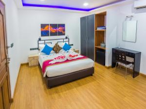Katil atau katil-katil dalam bilik di Asaa View Maldives