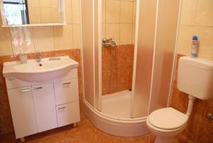 Koupelna v ubytování Apartment Ana M