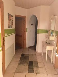 Kuchyň nebo kuchyňský kout v ubytování Ferienwohnung Held