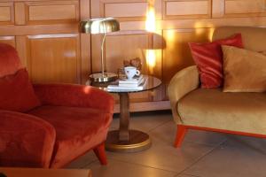 Posezení v ubytování Hotel Portal