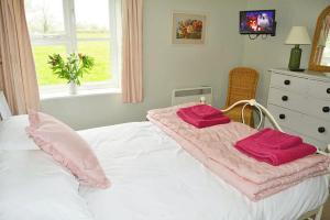 Voodi või voodid majutusasutuse Stable Cottage toas