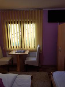 A television and/or entertainment centre at Guest House Lisinski Raj