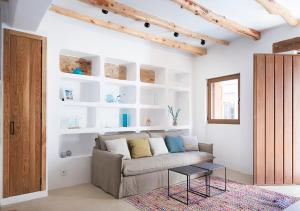 A seating area at Apartamentos La más Bonita