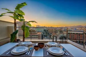 Balkon lub taras w obiekcie iloftmalaga Ático Atarazanas