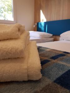 Postel nebo postele na pokoji v ubytování Camping Taimì