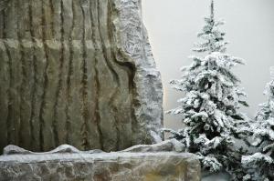 Hotel Garni Alpenland im Winter