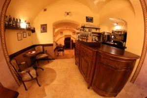 Lounge nebo bar v ubytování Penzion Kasper Cyklopenzion