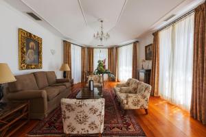 Posezení v ubytování Quinta do Monte