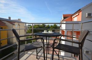 Balkón nebo terasa v ubytování Apartments Mara