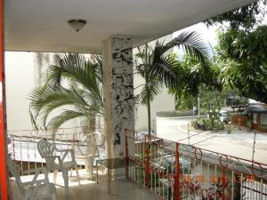 Balkon oz. terasa v nastanitvi Tamarindo Hostel