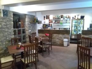 The lounge or bar area at Albergo Ristorante Bismantova