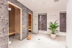 Kúpeľňa v ubytovaní Hotel Bacher Asitzstubn