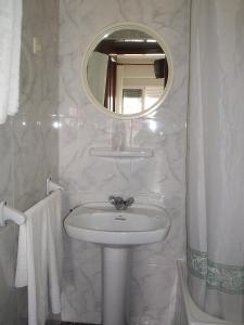 Ett badrum på Pensión K-Hito