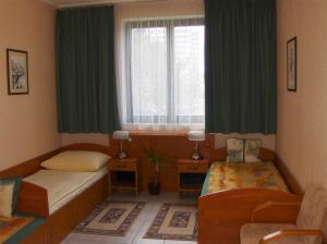 Krevet ili kreveti u jedinici u okviru objekta Hotel Relax u Drsů
