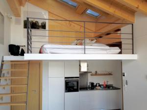Kuchyň nebo kuchyňský kout v ubytování Casa delle Stelle by Zermatt Premium Apartments