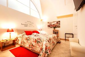 A bed or beds in a room at B&B al 19