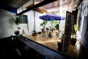 Patio nebo venkovní prostory v ubytování Casa Maplink